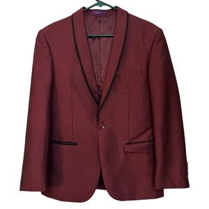 Vintage Vinci Designed in Italy Blazer formal red, women’s 36S